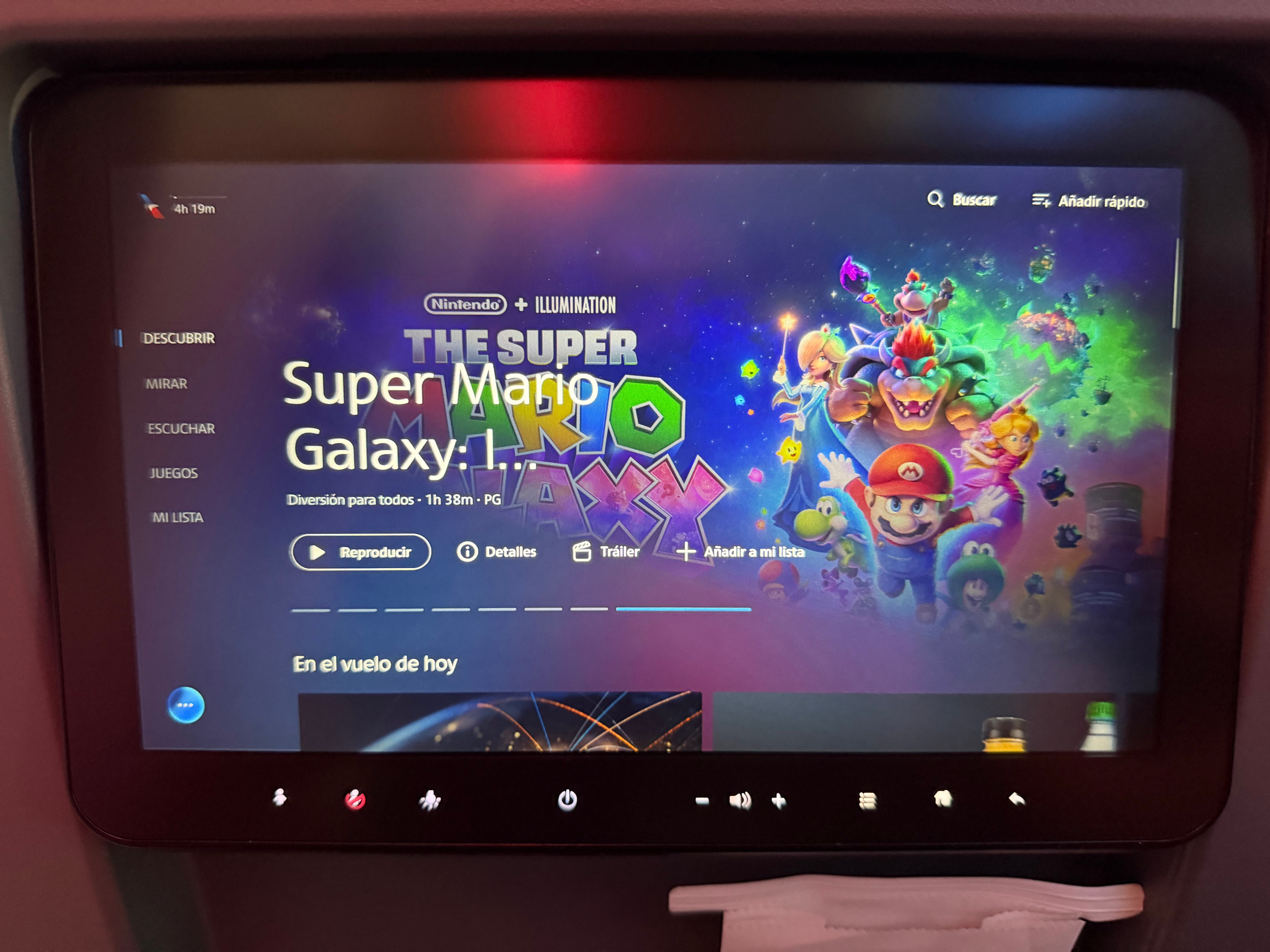Games available on the American Airlines 787-8 entertainment system.
