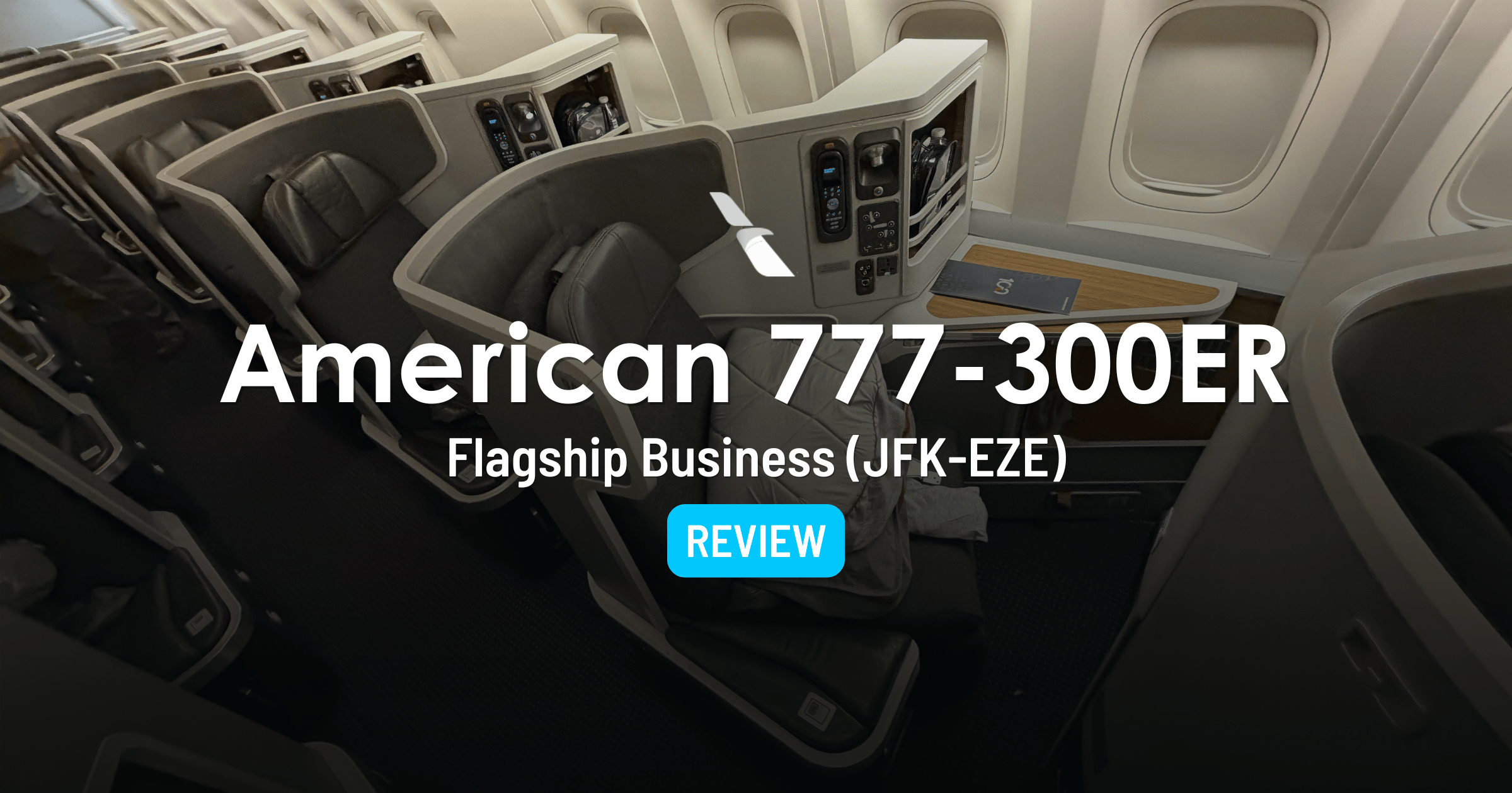 Cover image for American Airlines 777-300ER Business Class Review (2026): New York to Buenos Aires