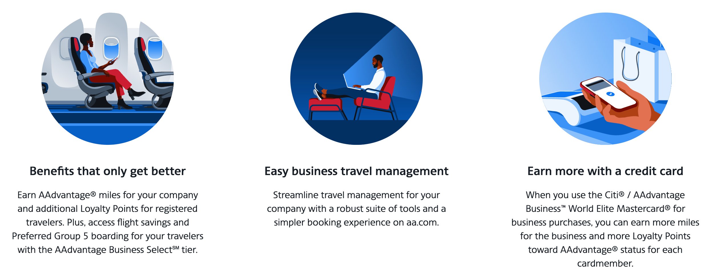 American Airlines AAdvantage Business Program Benefits