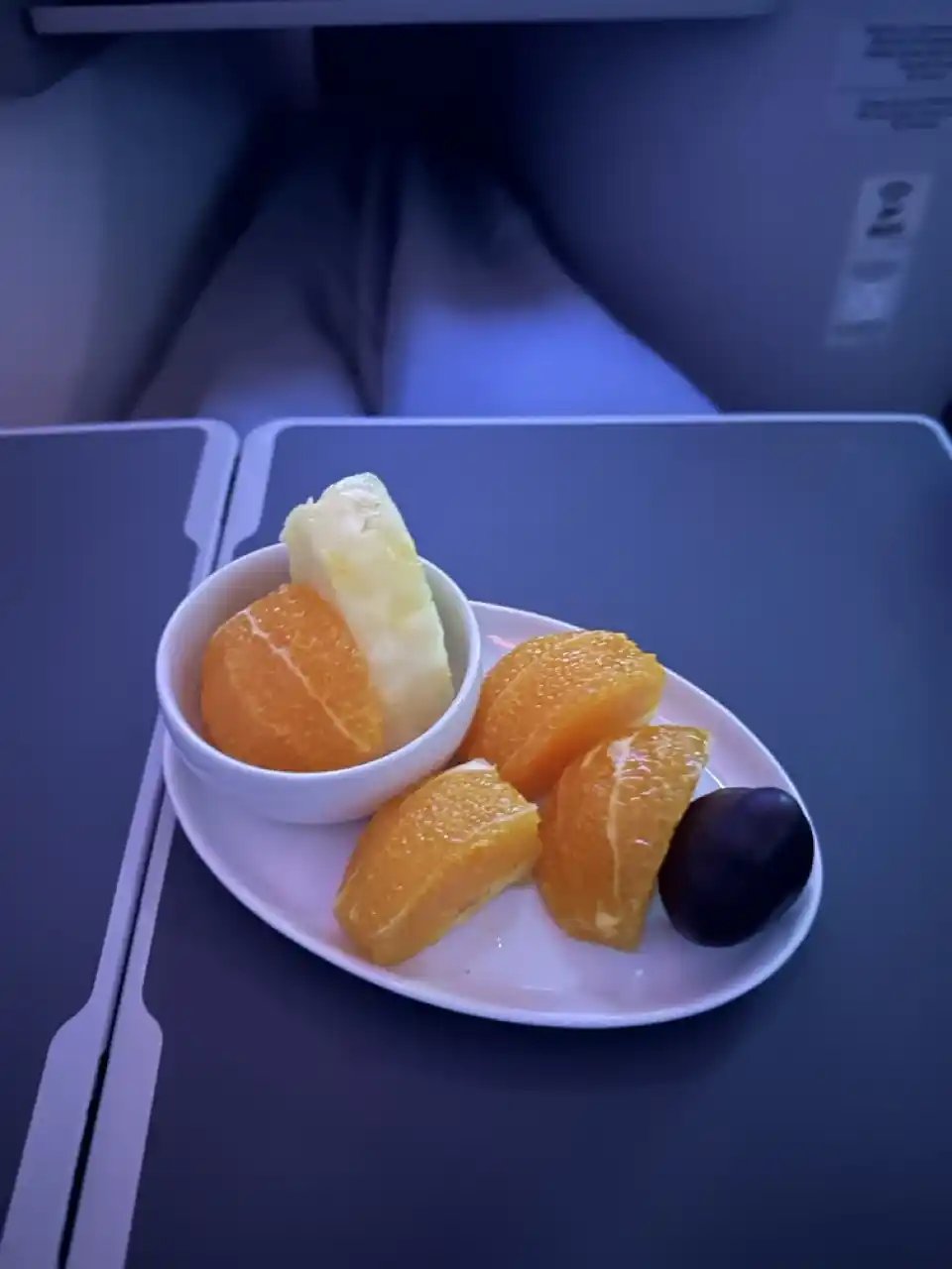 Snacks en Clase Ejecutiva Aeroméxico 787-8