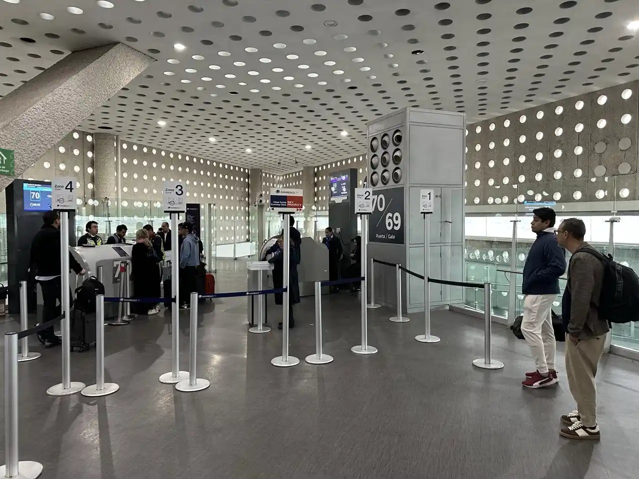 Embarque Aeroméxico 787-9 en Ciudad de México