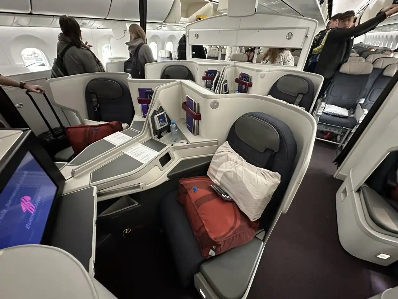 Cabina Clase Business Aeroméxico 787-9 (Premier One)
