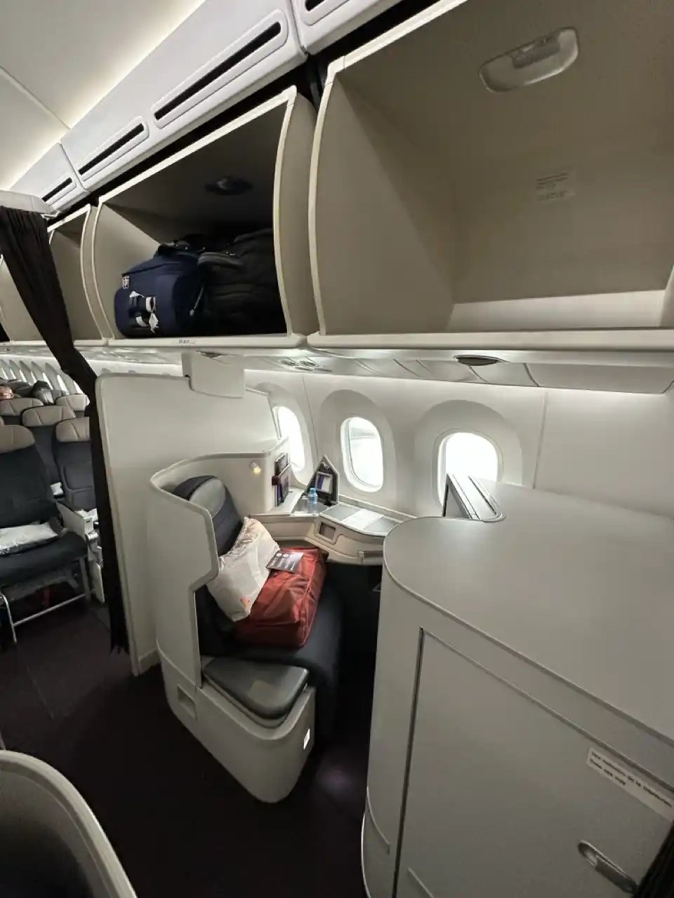 Cabina Clase Business Aeroméxico 787-9 (Premier One)