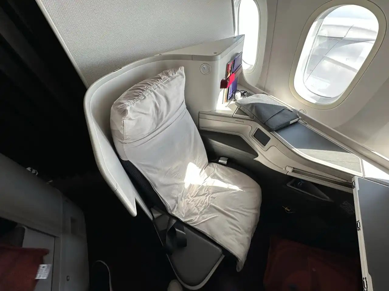 Funda de asiento Clase Business Aeroméxico 787-9