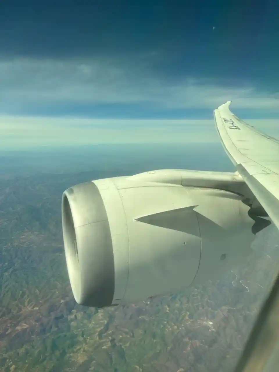 Ventana en el lavabo Clase Business Aeroméxico 787-9