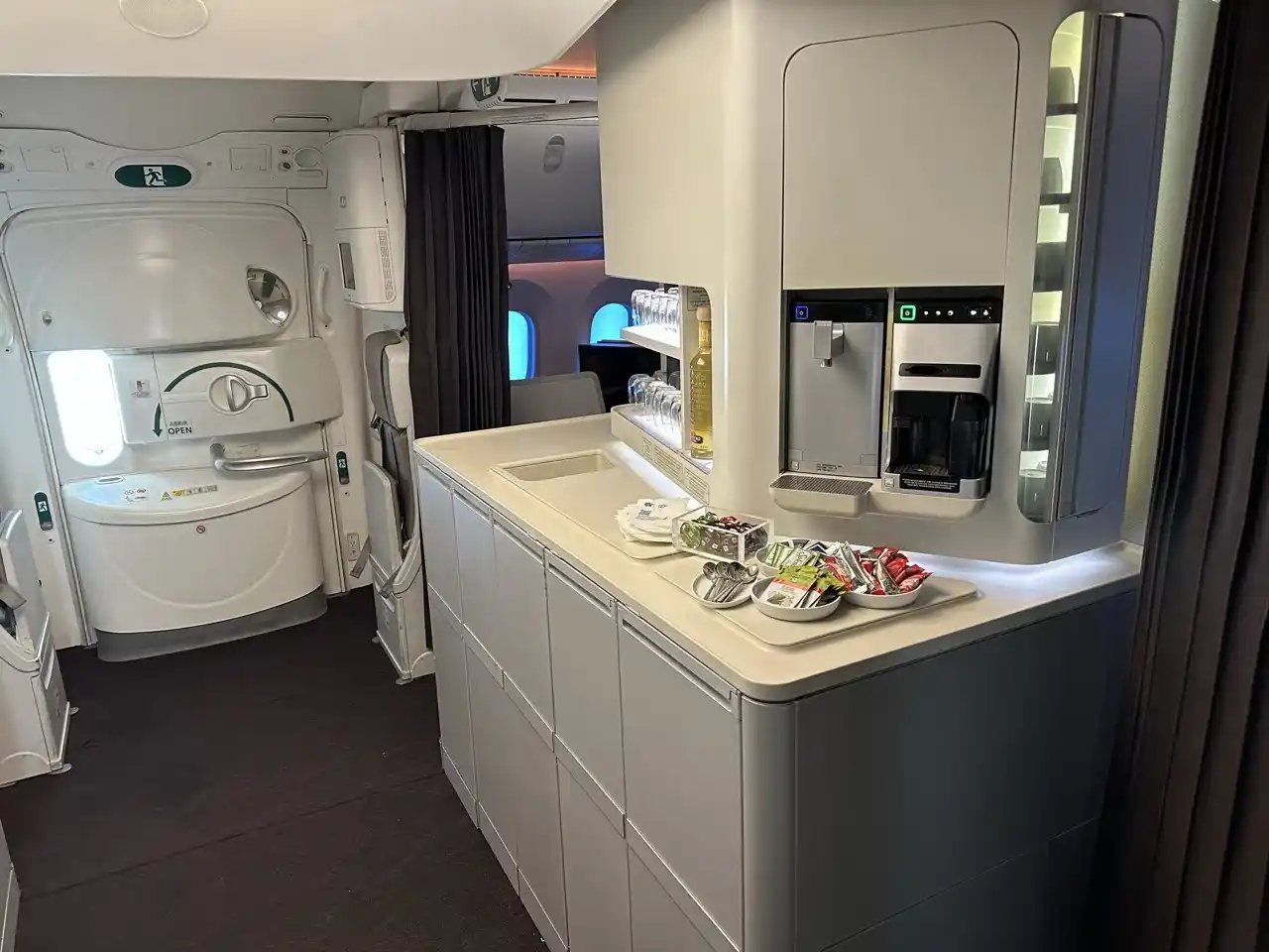 Sky Bar Clase Business Aeroméxico 787-9