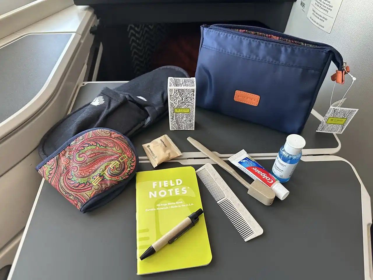 Kit de amenidades Clase Business Aeroméxico 787-9
