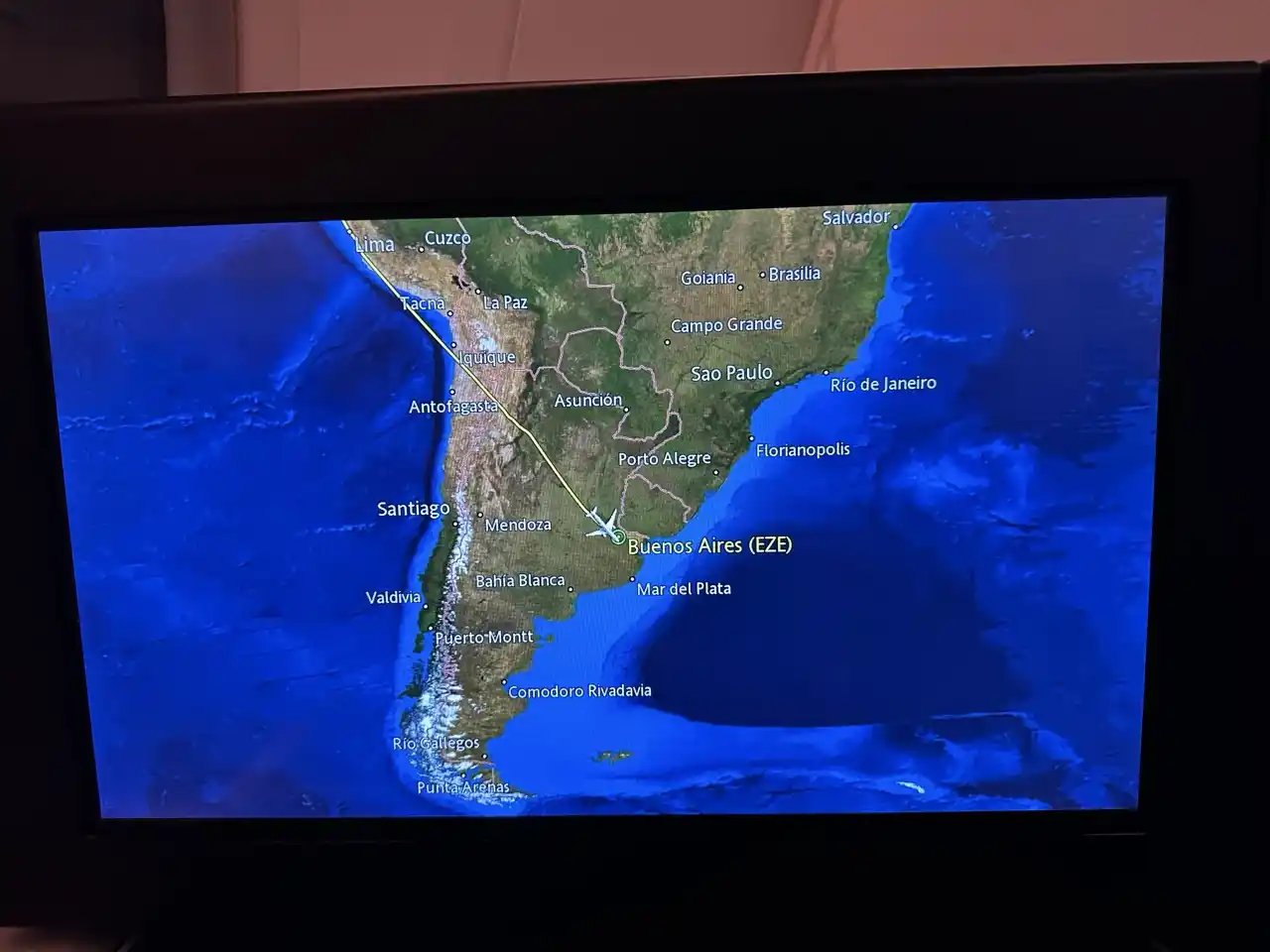Llegada Aeroméxico 787-9 a Buenos Aires