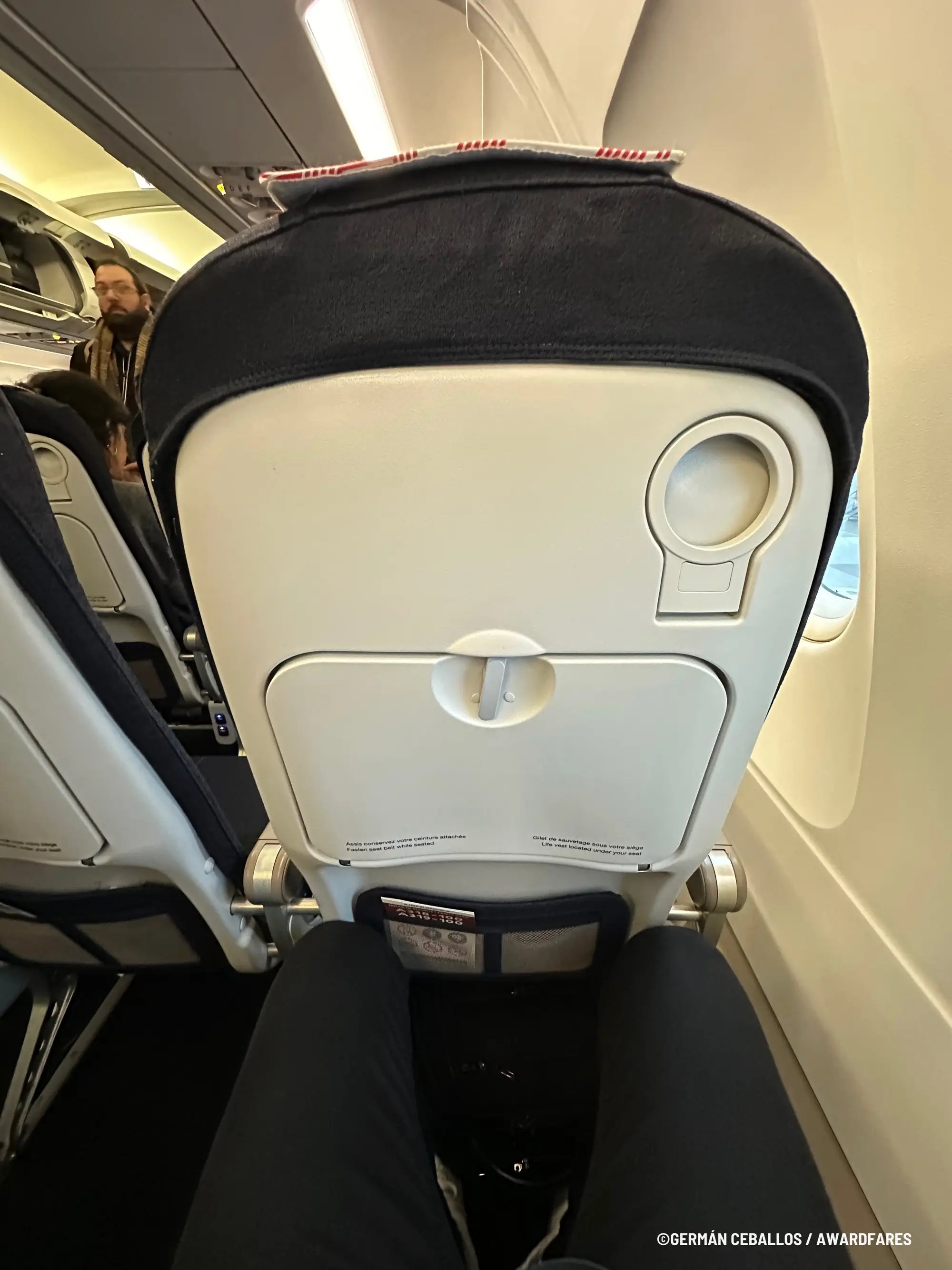 Air France A318 Economy Class from Copenhagen to Paris CDG