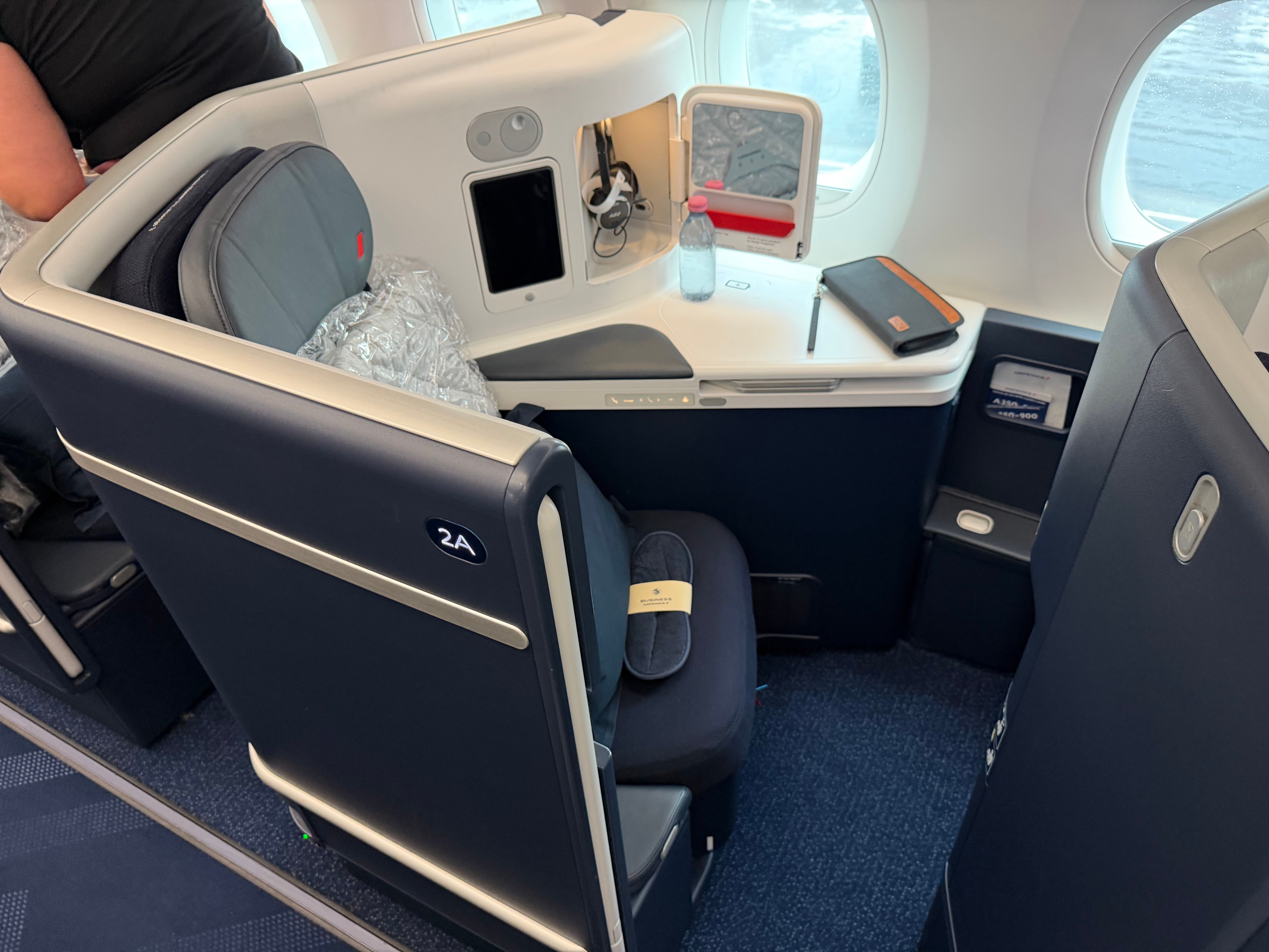 Suite 3A in the new Air France A350 Business Class cabin.