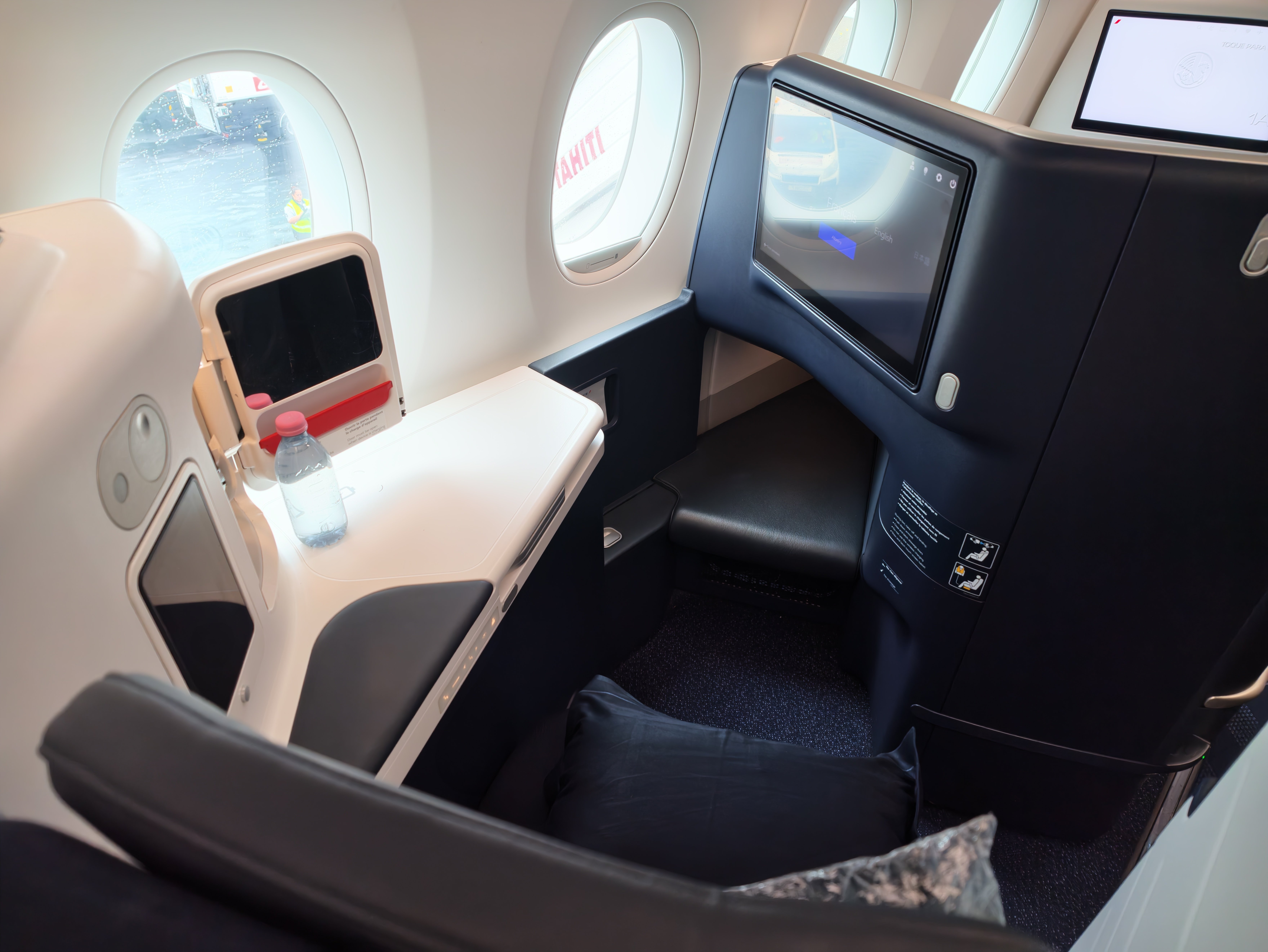 View into another window suite in the cabin.