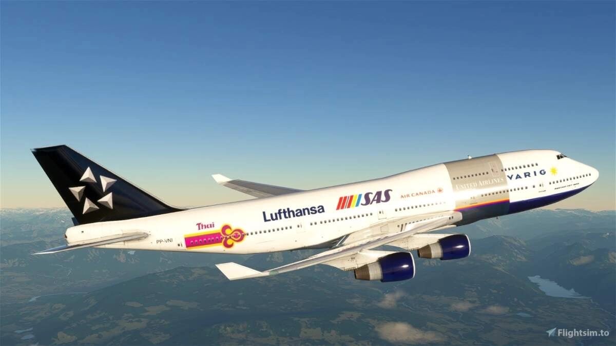 Founding member of Star Alliance. Original Livery.