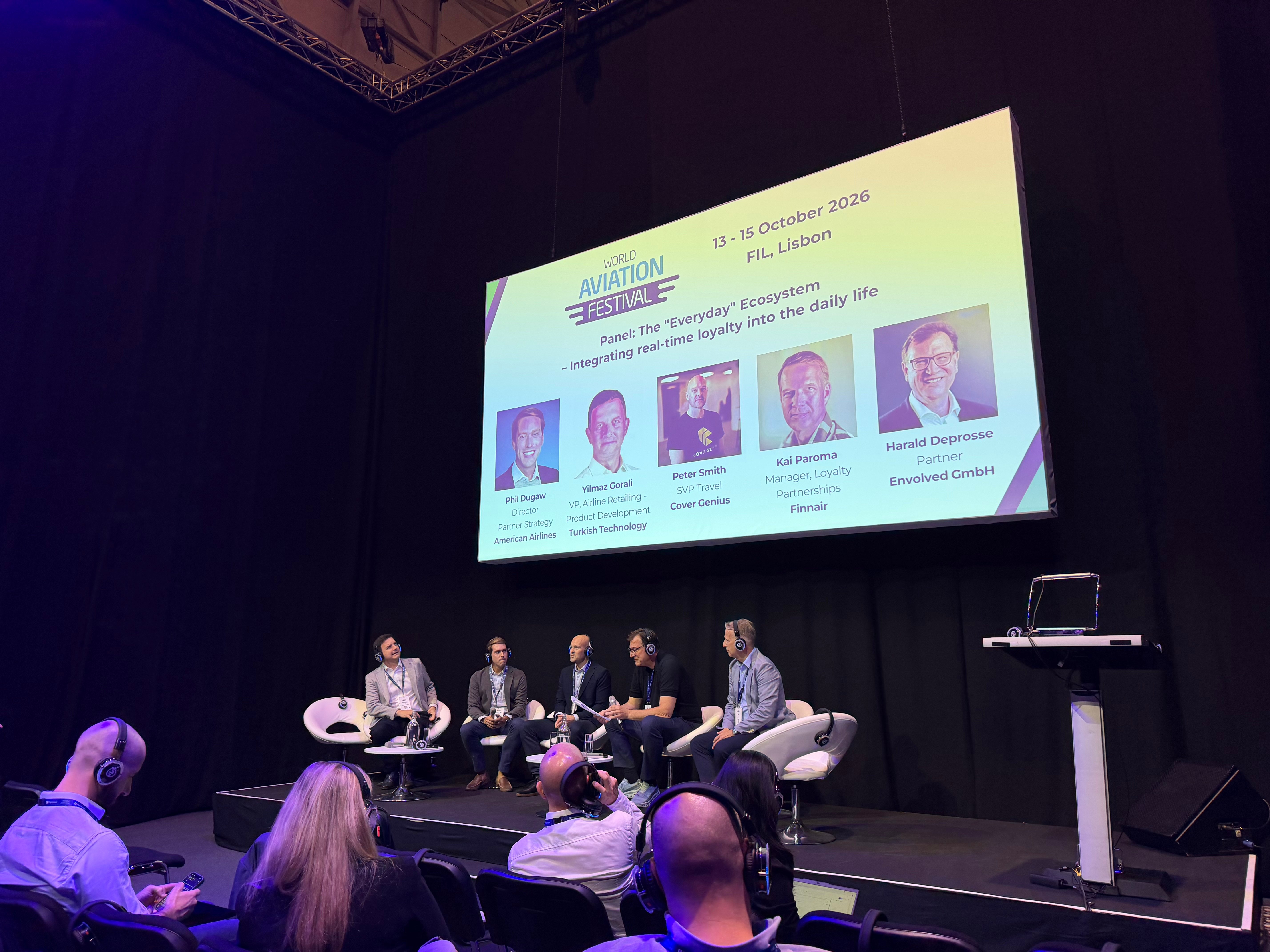 Loyalty panel discussing how programs stay relevant beyond flying.