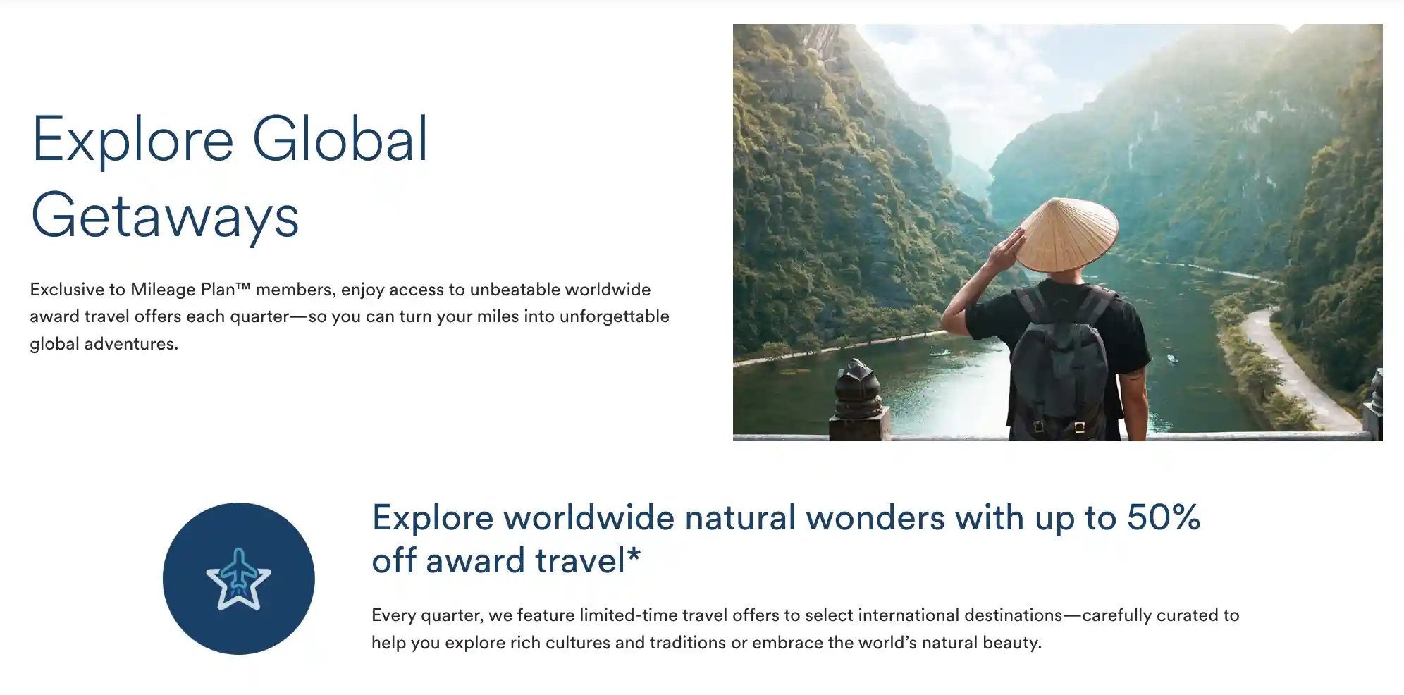 Alaska Mileage Plan Global Escapes: Save Up To 50% On Alaska Airlines Award Flights.