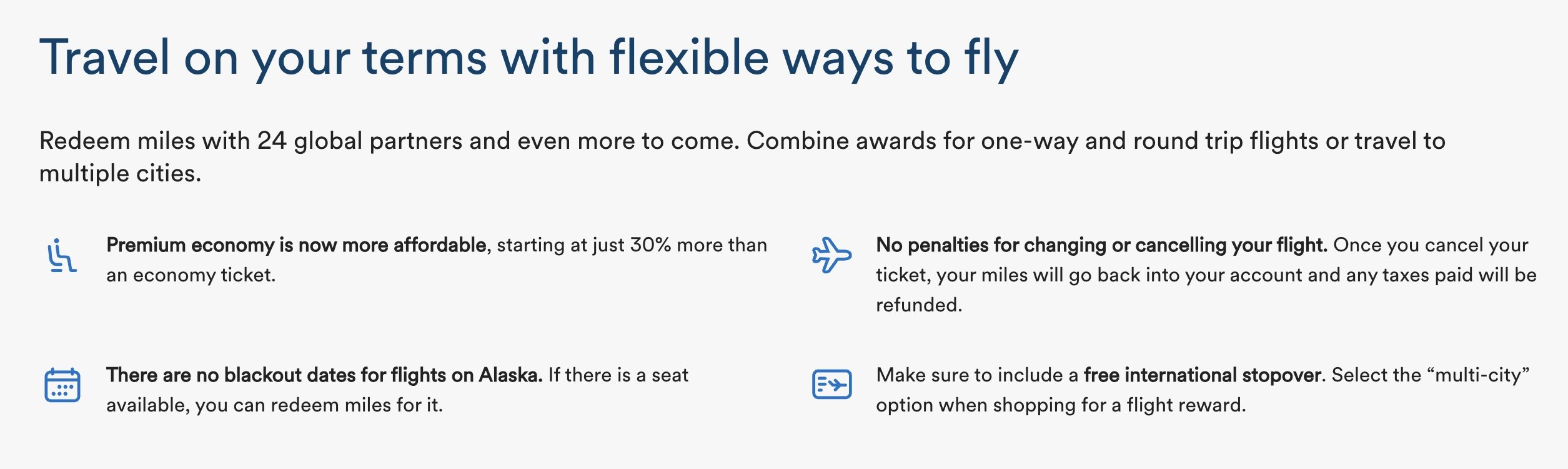 Mileage Plan Changes in March 2024.