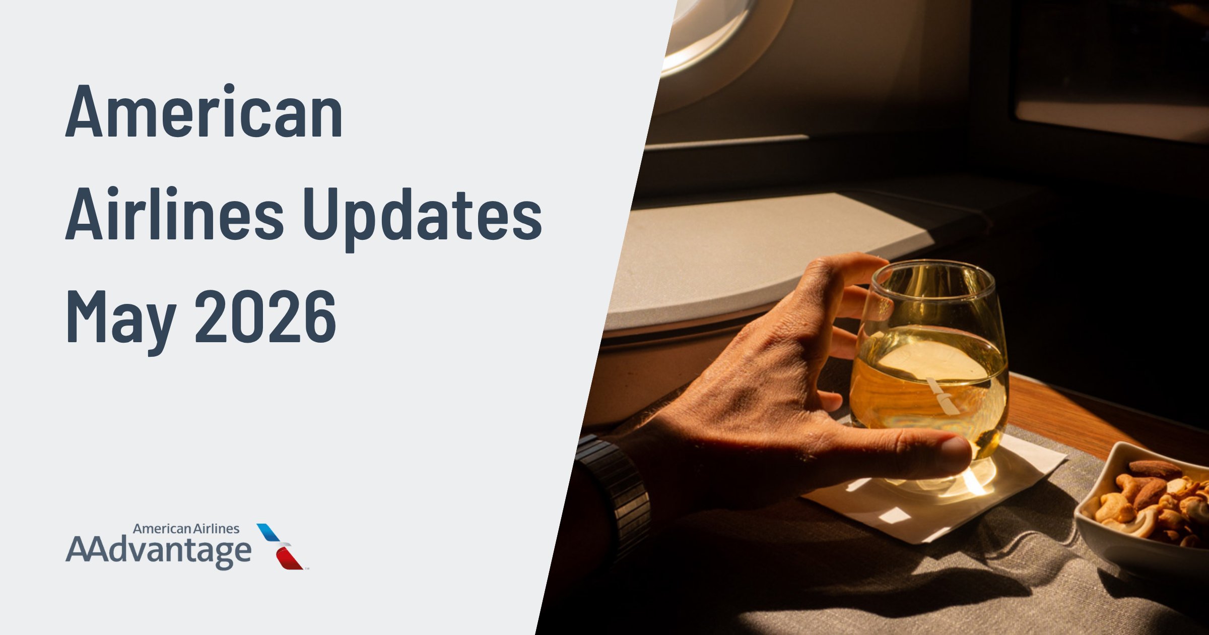 Cover image for American Airlines May 2026 Updates: Record Summer, Flagship Wines & Soccer Amenity Kits
