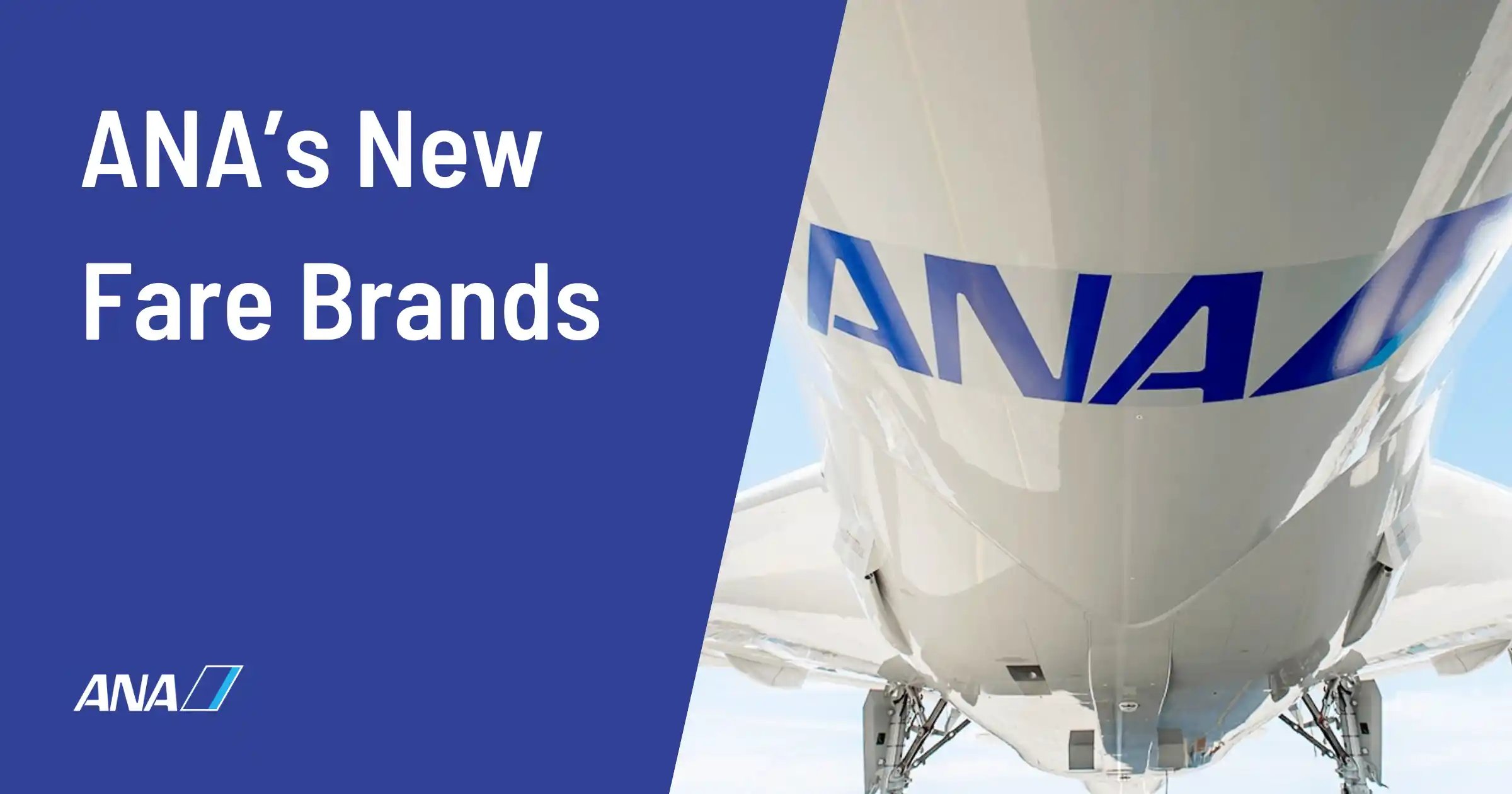 ANA Introduces New Fare Brands: More Affordable and Flexible?