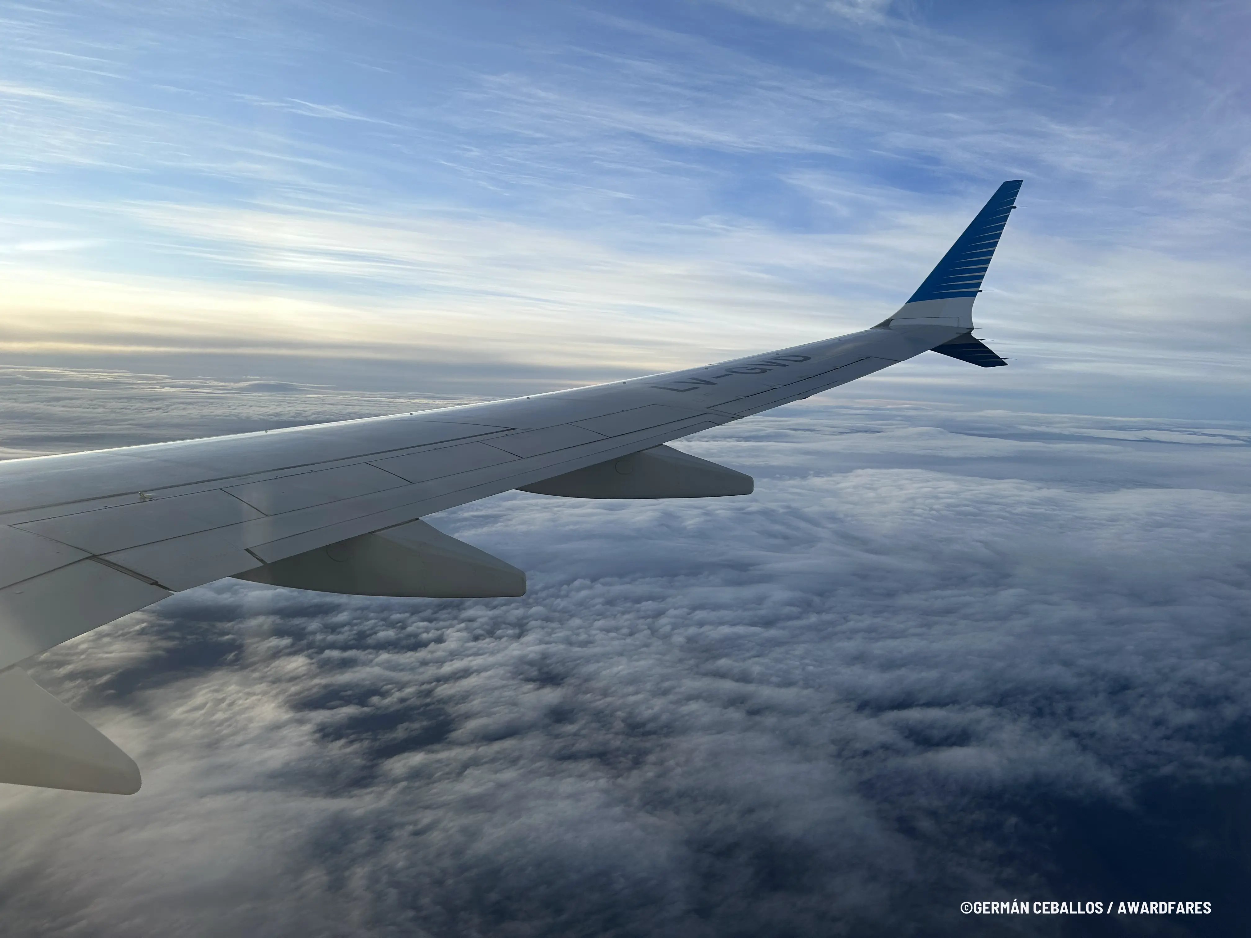 Aerolíneas Argentinas 737 MAX 8 Clase Económica de Buenos Aires a Ushuaia (2025)