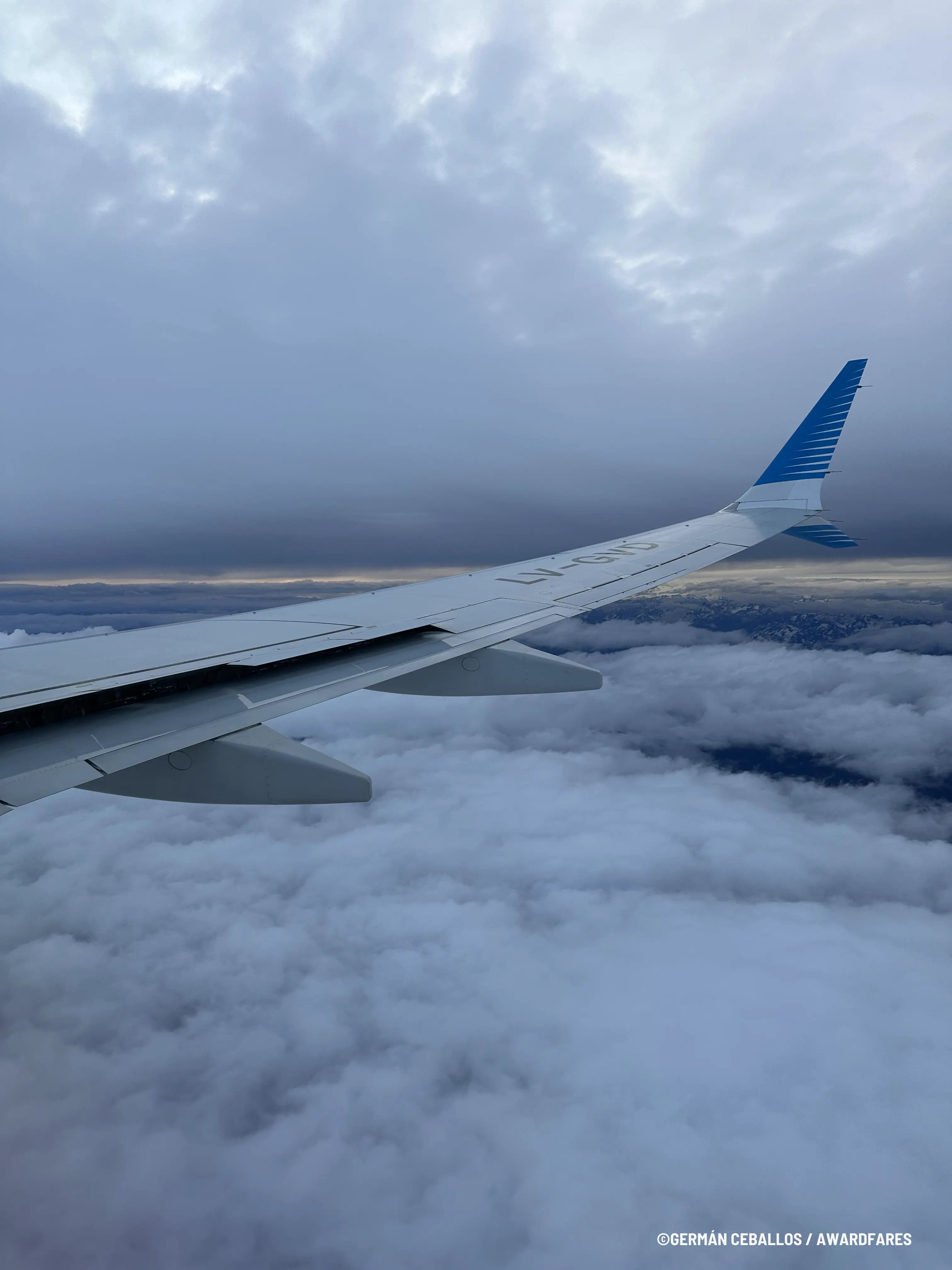 Aerolíneas Argentinas 737 MAX 8 Clase Económica de Buenos Aires a Ushuaia (2025)