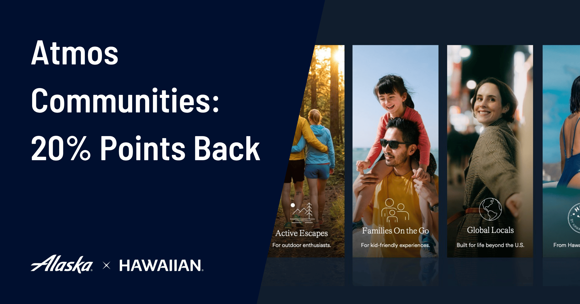 Cover image for Atmos Communities: 20% Points Back on Children's Award Flights
