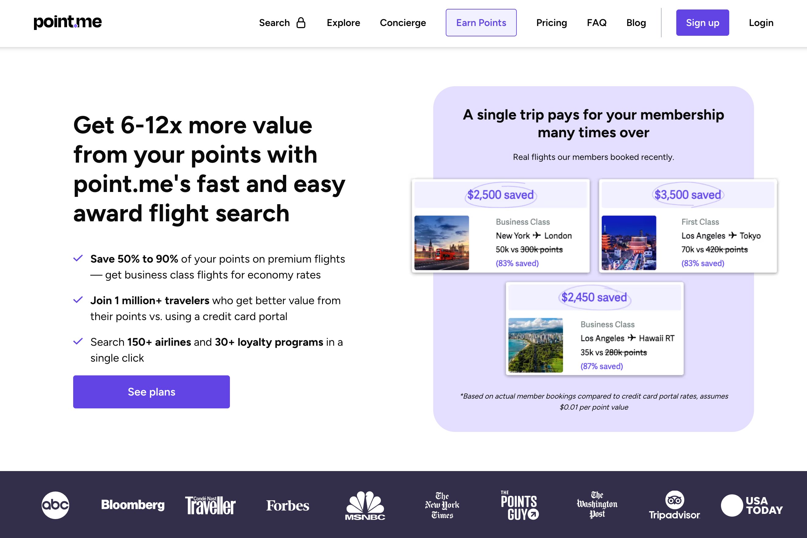 Point.me provides a step-by-step guide for beginners to transfer points and book.