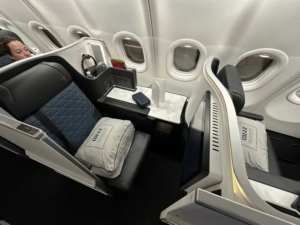 The Delta One Suite on an Airbus A330-900neo.
