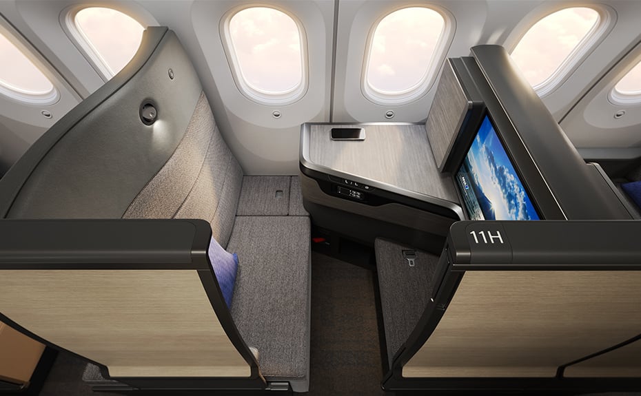 ANA’s official product image of the upcoming 787-9 THE Room FX.