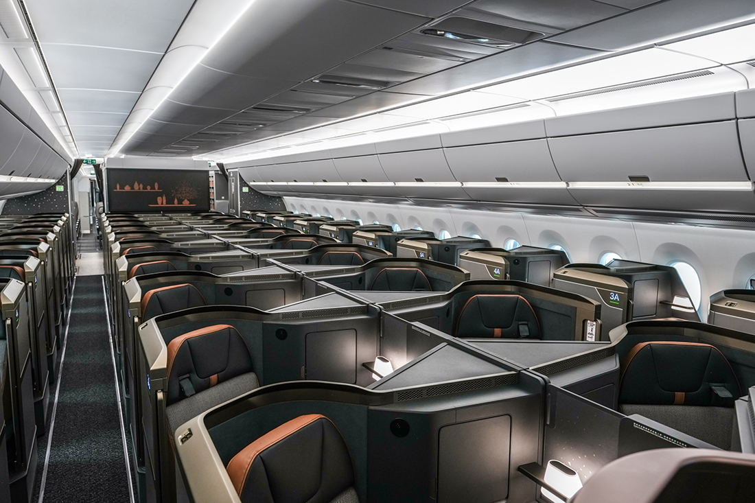 Business Class aboard STARLUX’s A350-1000.