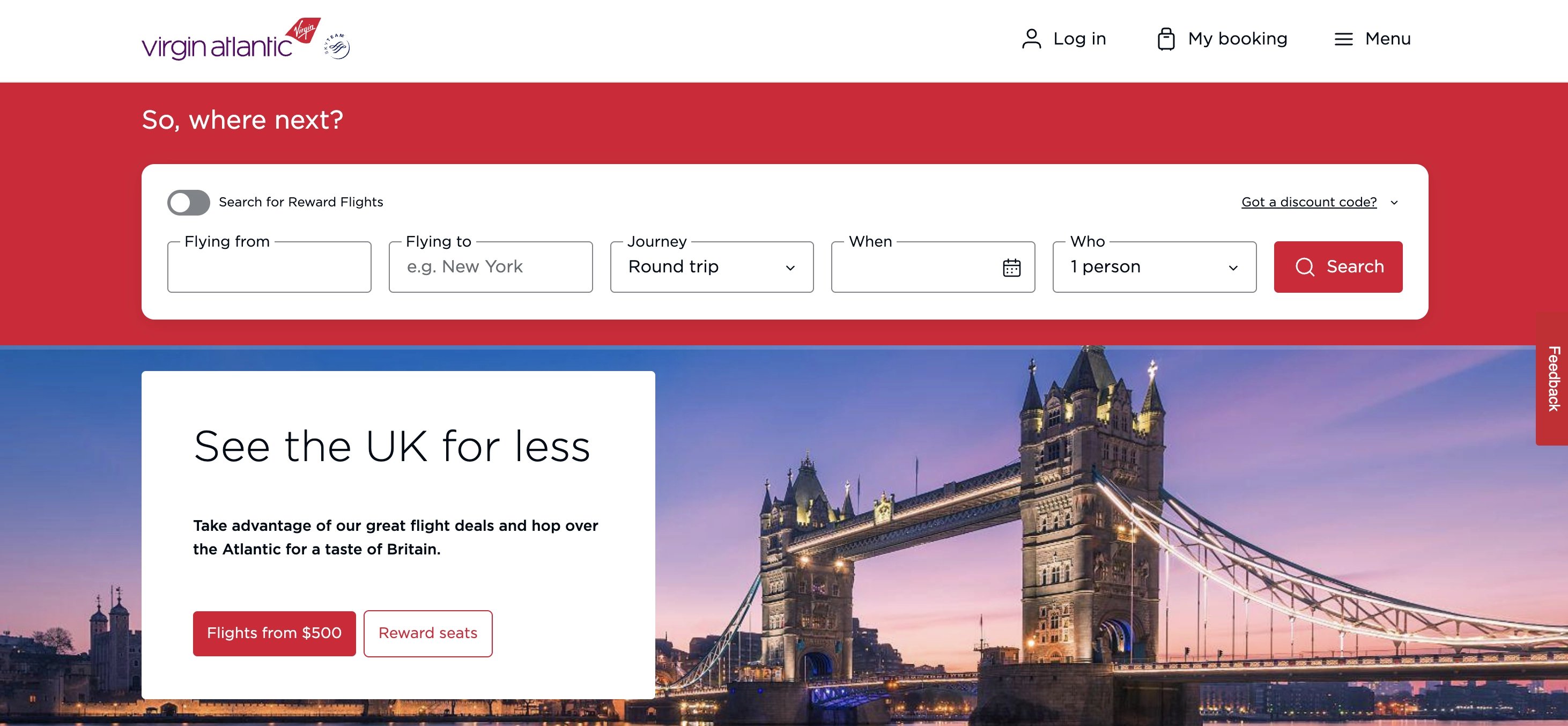Flying Club Homepage.