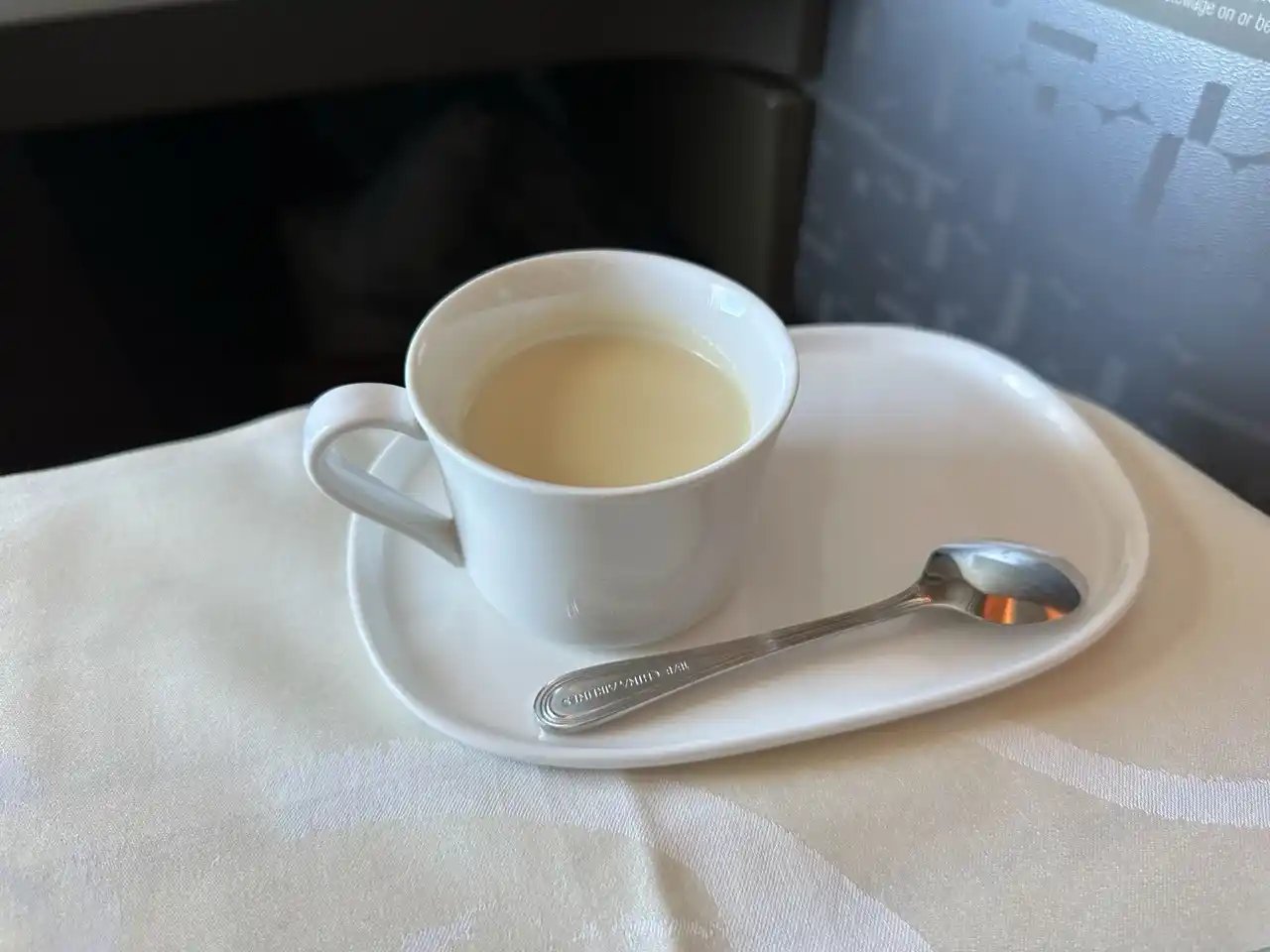 Reseña de China Airlines A350-900 en Clase Business: sopa