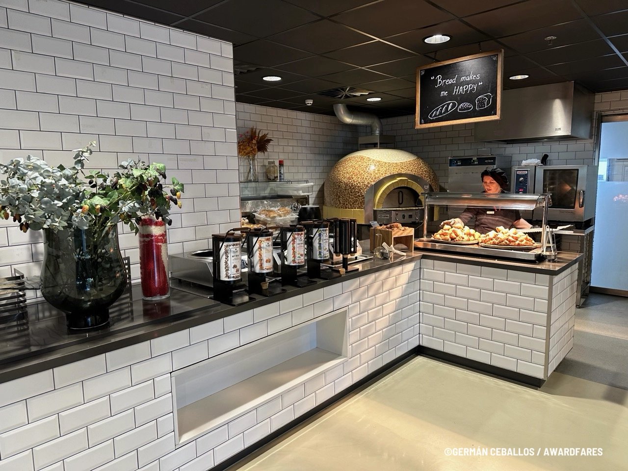 Breakfast at Corendon Amsterdam Schiphol Hotel.