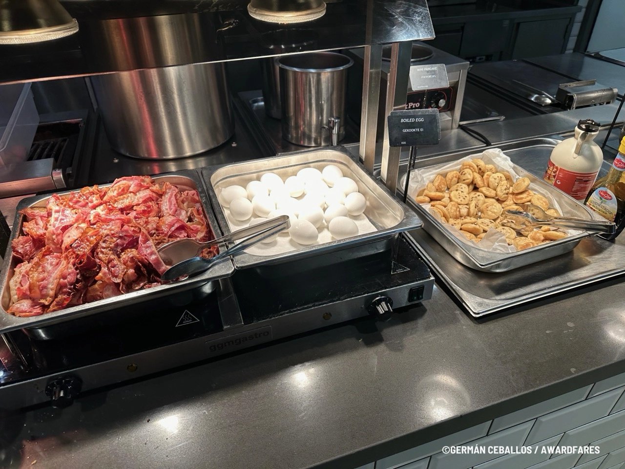 Breakfast at Corendon Amsterdam Schiphol Hotel.