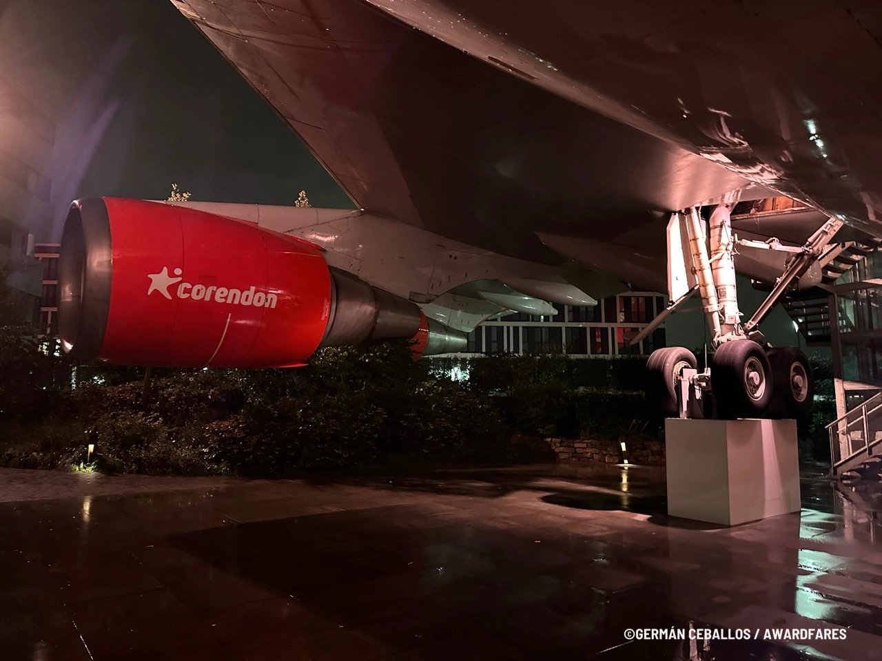747-400 at Corendom Amsterdam (ex-KLM).