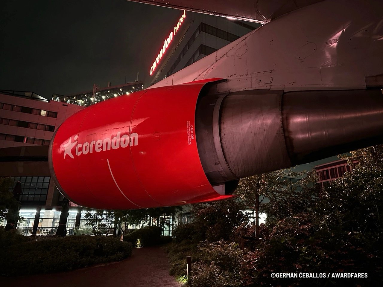747-400 at Corendom Amsterdam (ex-KLM).