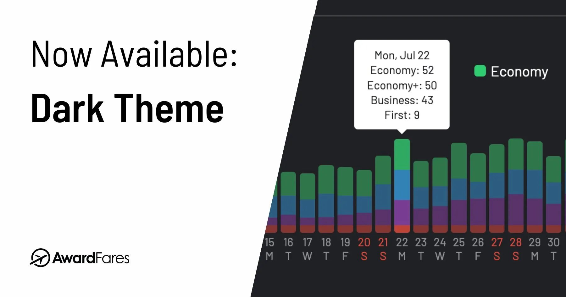 Dark Mode Activated: AwardFares’ Latest Theme Has Landed