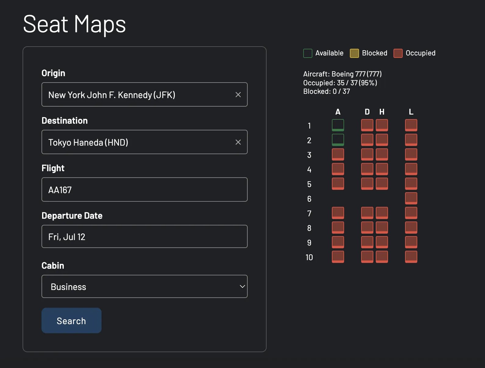 AwardFares Now Supports Dark Theme.