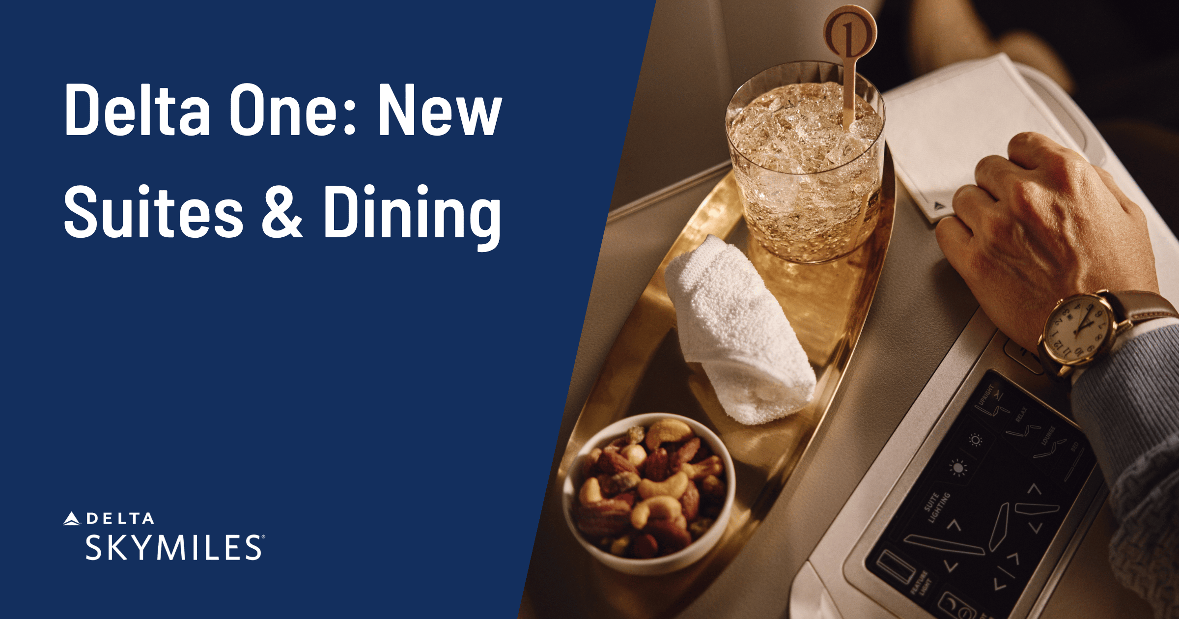 Cover image for Delta One Updates: New Dining This Fall, New Suites in 2027