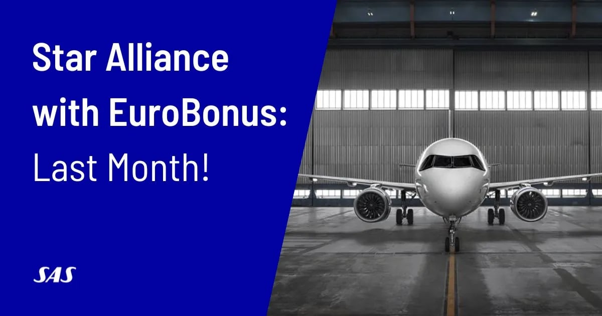 Final Call to Book Star Alliance Routes with EuroBonus