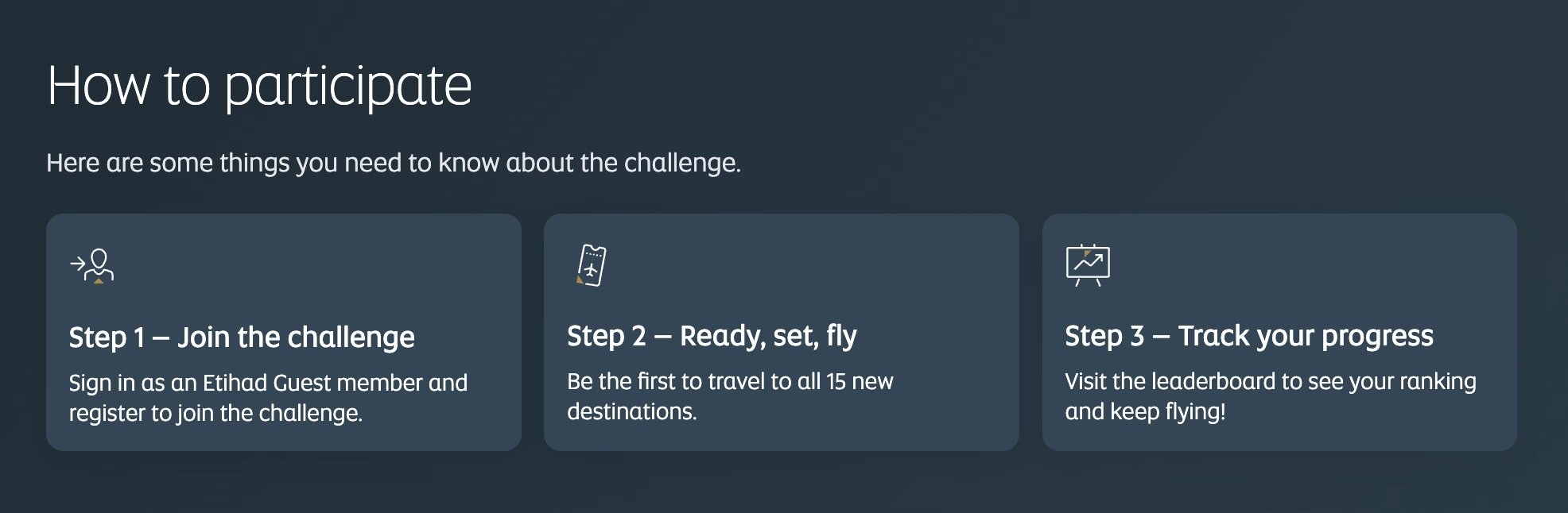 win 5 Million Miles with the Extraordinary Challenge by Etihad Guest.