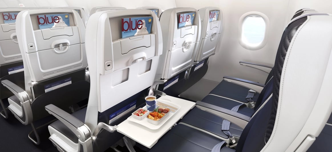 Best Cabin using SAS EuroBonus Points on Aegean Airlines.