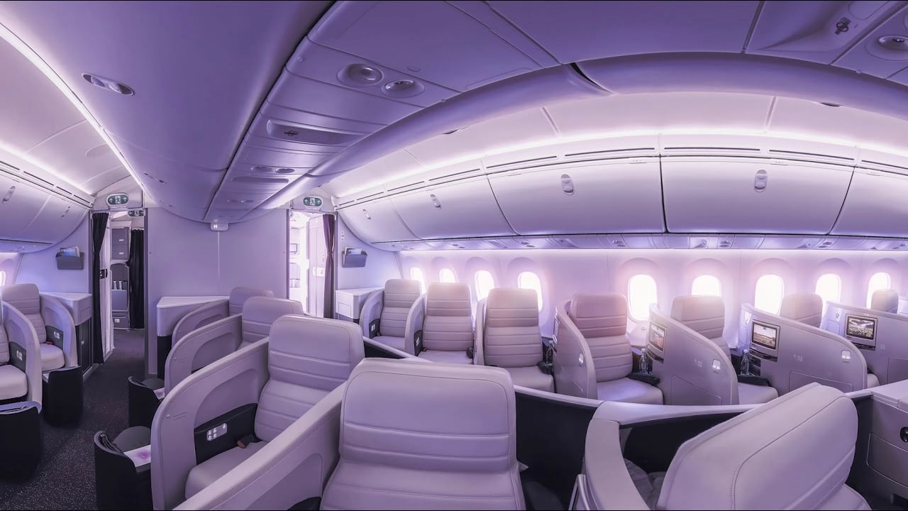 Best Cabin using SAS EuroBonus Points on Air New Zealand.