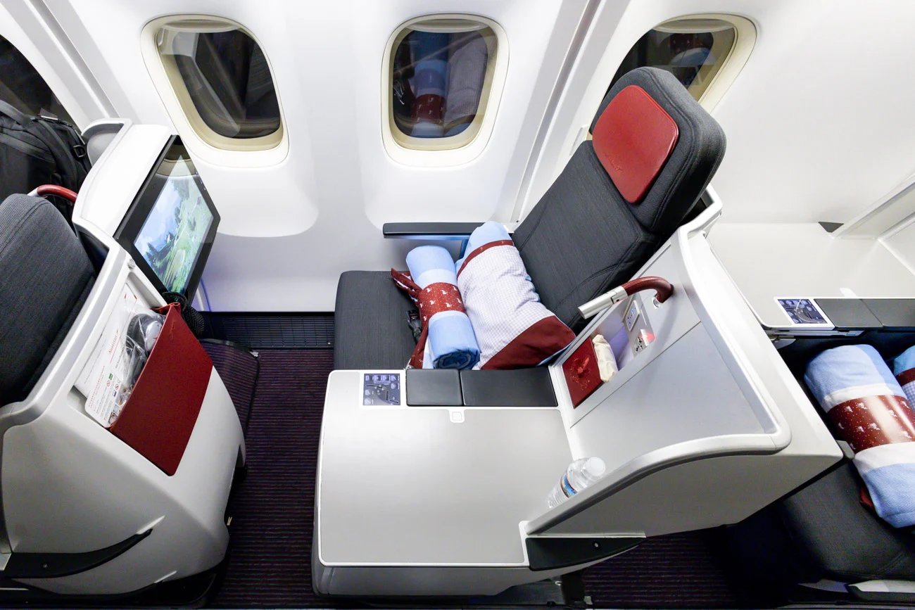 Best Cabin using SAS EuroBonus Points on Austrian Airlines.