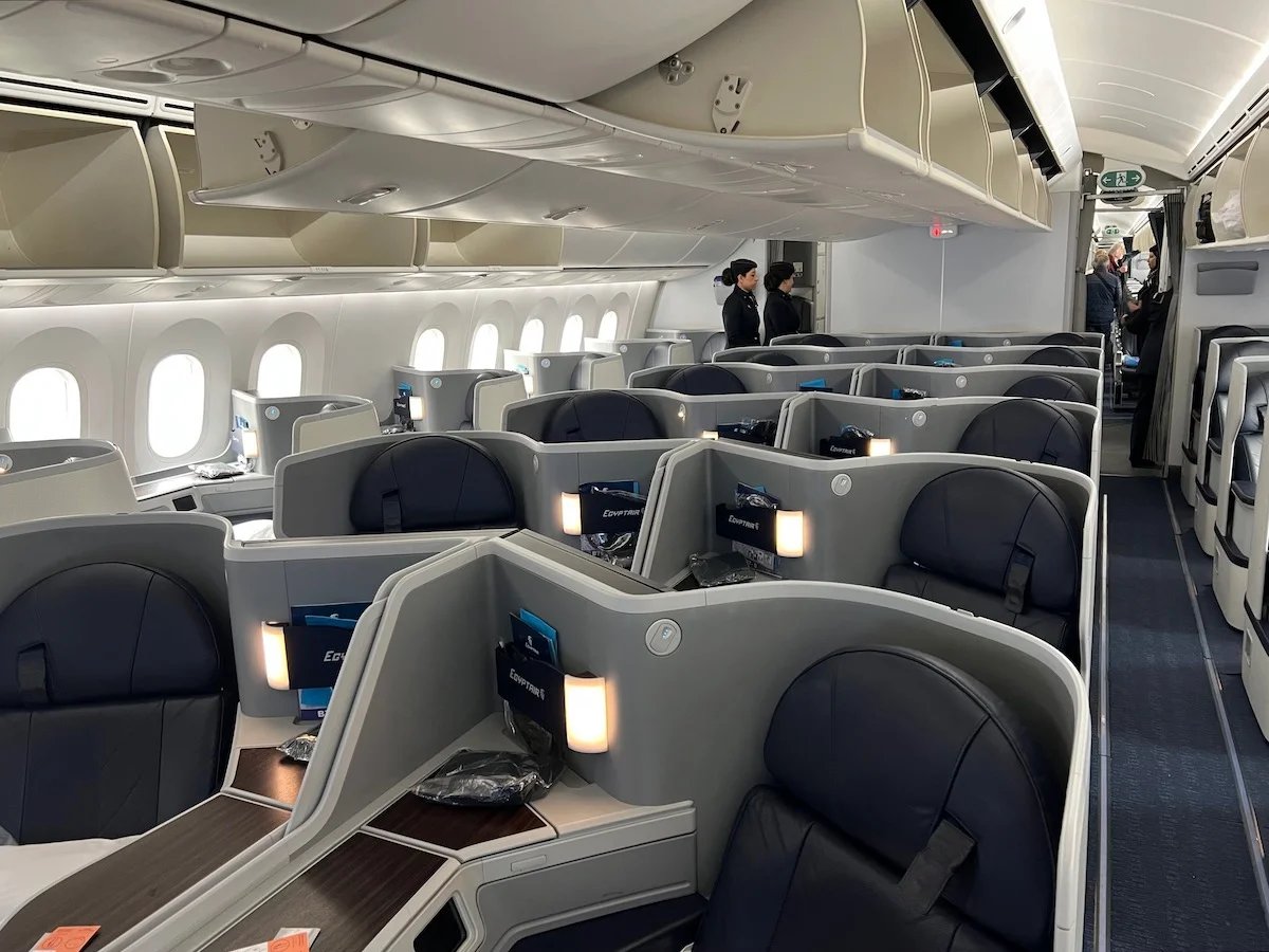 Best Cabin using SAS EuroBonus Points on EgyptAir.