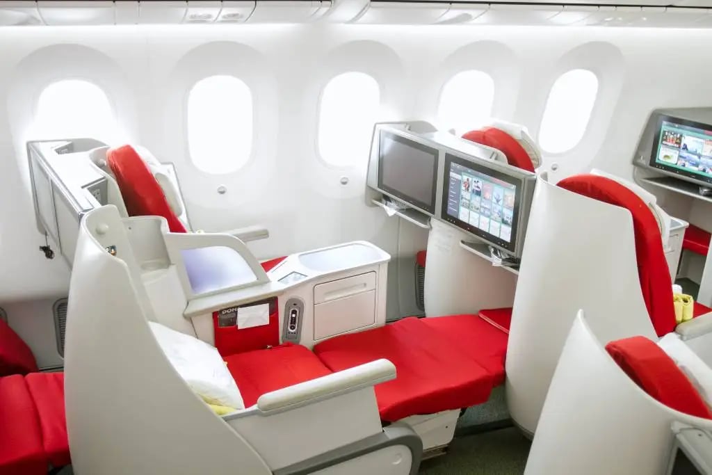 Best Cabin using SAS EuroBonus Points on Ethiopian Airlines.