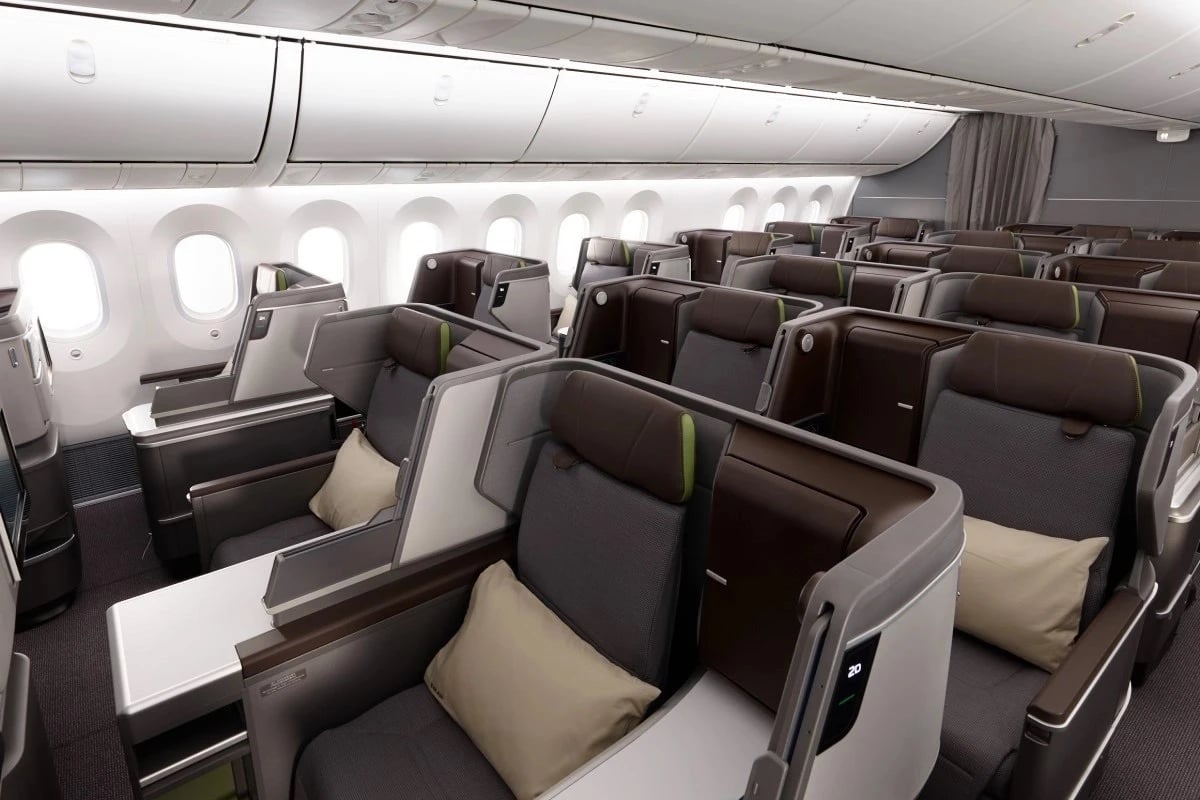 Best Cabin using SAS EuroBonus Points on EVA Air.