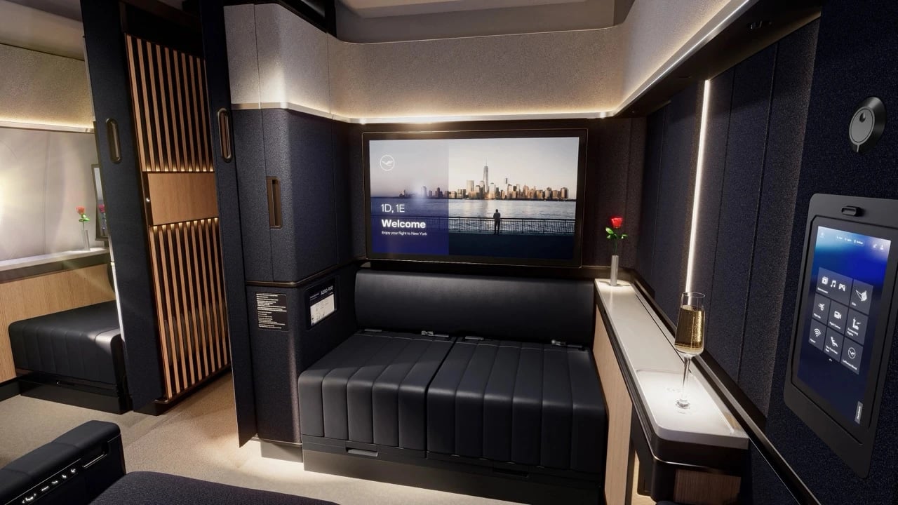 Best Cabin using SAS EuroBonus Points on Lufthansa (Allegris).
