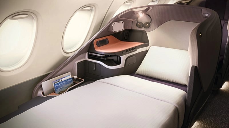 Best Cabin using SAS EuroBonus Points on Singapore Airlines.