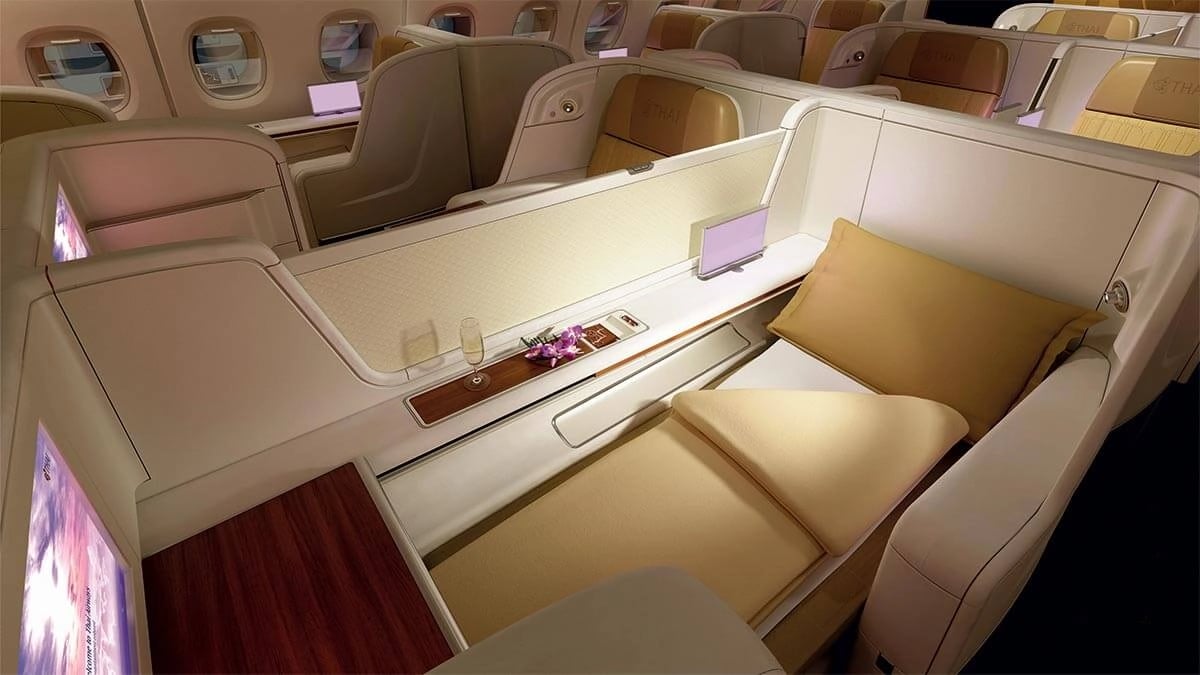 Best Cabin using SAS EuroBonus Points on Thai Airways.