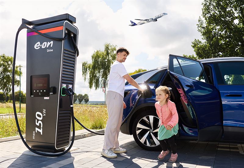 SAS and E.ON Drive EV Charging Partnership - Earn EuroBonus Points