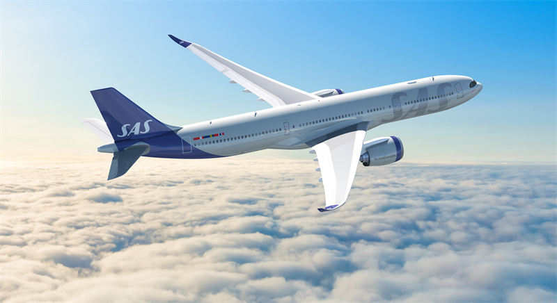 SAS largest fleet order, up to 40 Airbus A330 widebodies for long-haul from Copenhagen